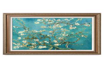 Almond Blossom Tree by Vincent Van Gogh; 30"X24", Framed Size: 35"X29"