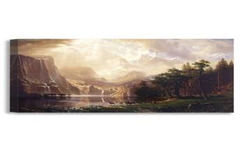 Among The Sierra Nevada, California by Alfred Bierstadt 36X24