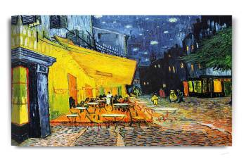 Cafe Terrace At Night, Vincent Van Gogh 24x20"