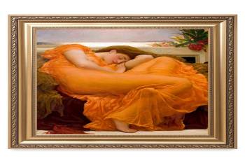 Flaming June by Frederic Leighton; 26"X30"