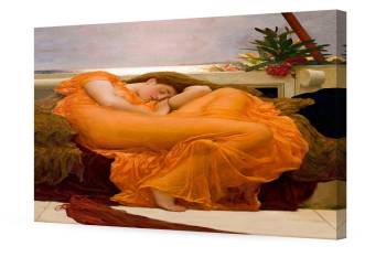 Flaming June by Frederic Leighton; 30"X24"X1.5"