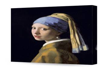 Girl With A Pearl Earring by Johannes Vermeer; 20"X16"