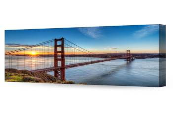 Golden Gate Bridge, San Francisco, Califonia 30"X20"X1.5"