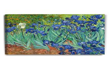 Irises In The Garden By Vincent Van Gogh. 30"X24"