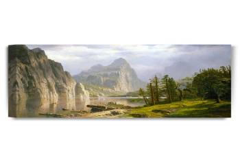 Merced River, Yosemite Valley by Albert Bierstadt; 24"x16"