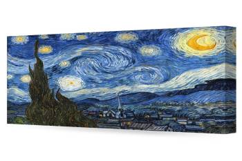 Starry Night by Vincent Van Gogh; 30"X24"X1.5"