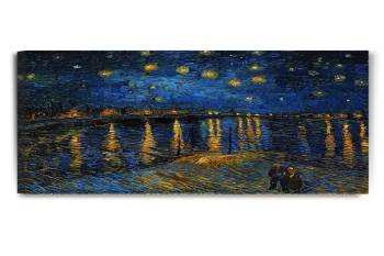 Starry Night Over The Rhone by Vincent Van Gogh 30X24