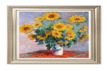 Sunflowers by Claude Monet