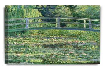 The Japanese Bridge (The Water-Lily Pond) By Claude Monet 16"X20"