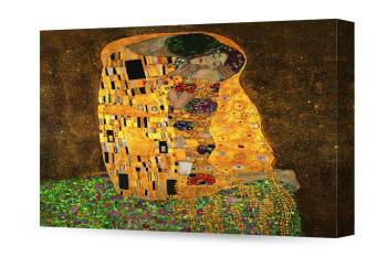 The Kiss, by Gustav Klimt. 20x16"