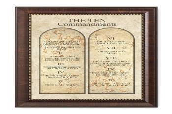 The Ten Commandments 16X22