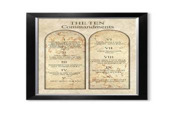 The Ten Commandments 20X28