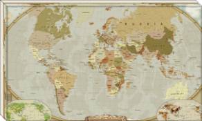 Vintage World Map