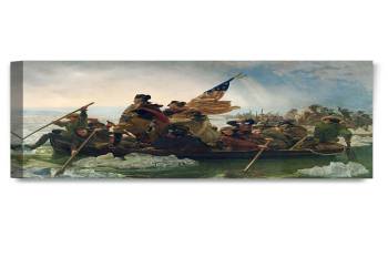 Washington Crossing The Delaware by Emanuel Leutze 20'' X 30" X 1.5"