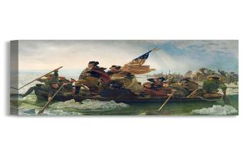 Washington Crossing The Delaware, Emanuel Leutze  36"x24" 1.5"