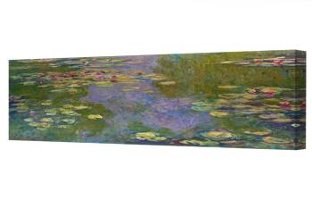 Water Lilies by Claude Monet 32"X18"X1.5"