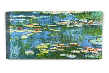 Water Lily Pond 1914 by Claude Monet; 16"X16"